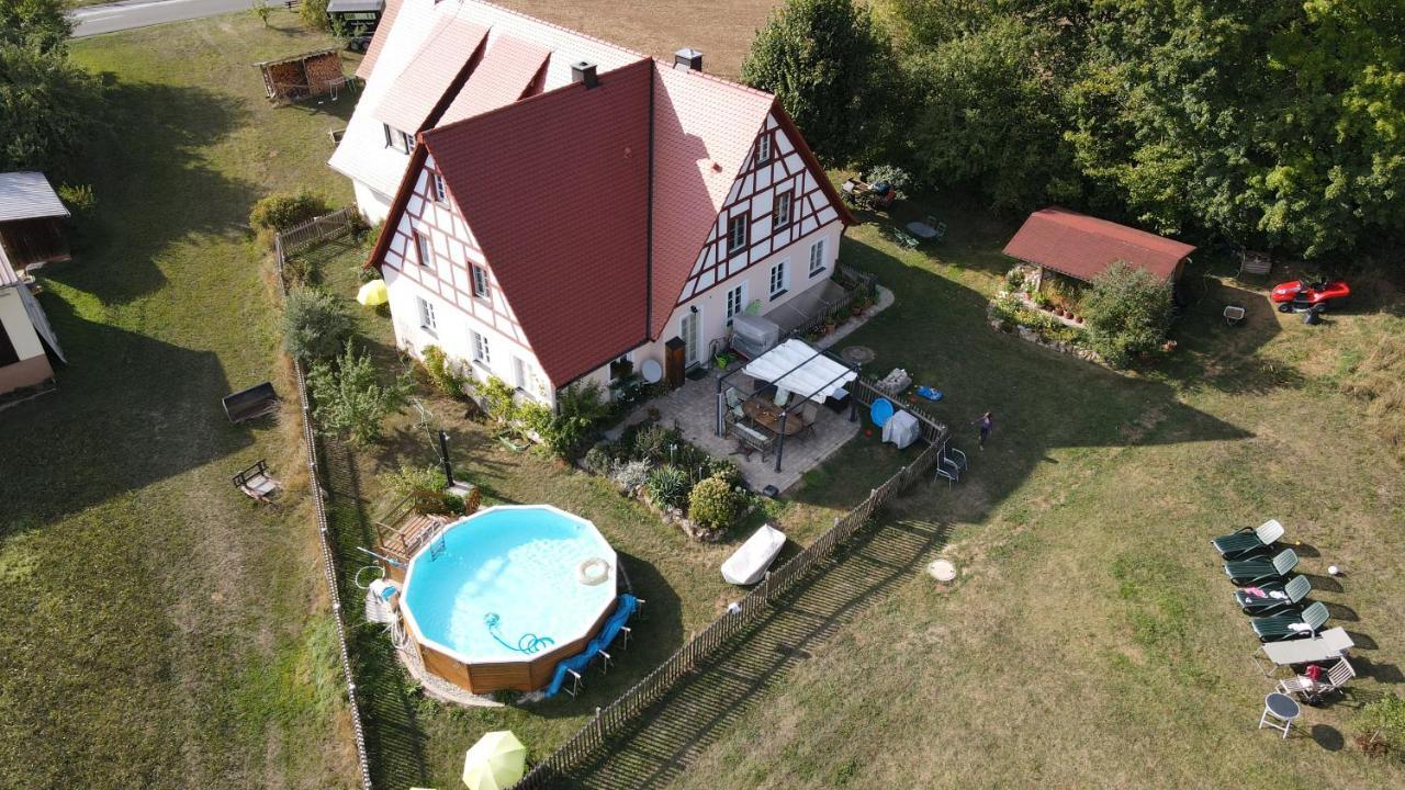 Ferienwohnungen Wastl Fraenkische Schweiz Hiltpoltstein Exteriör bild