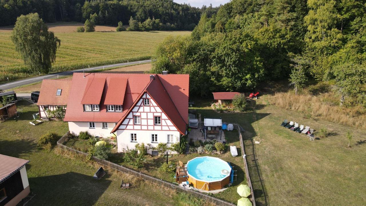 Ferienwohnungen Wastl Fraenkische Schweiz Hiltpoltstein Exteriör bild