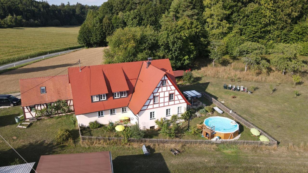 Ferienwohnungen Wastl Fraenkische Schweiz Hiltpoltstein Exteriör bild